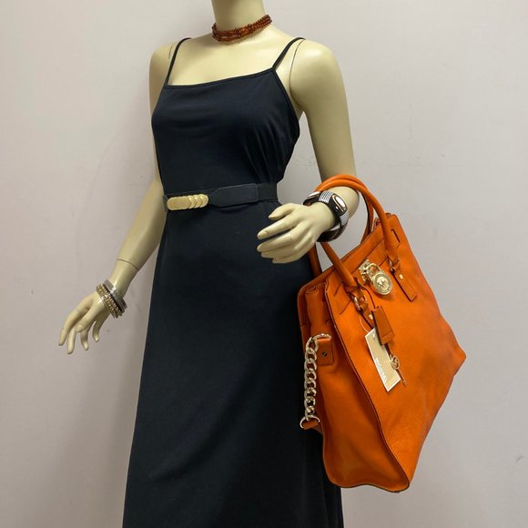 Michael by Michael Kors Tangerine Hamilton Bag - Picture 2 of 8